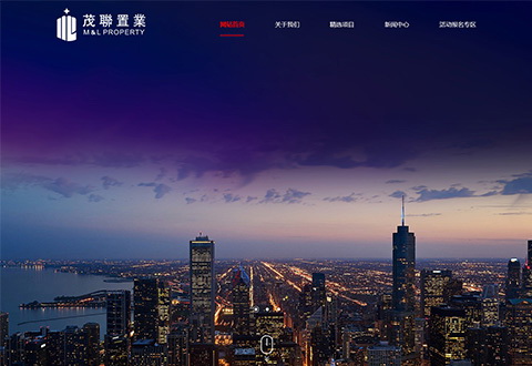 上海网站建设_茂联置业